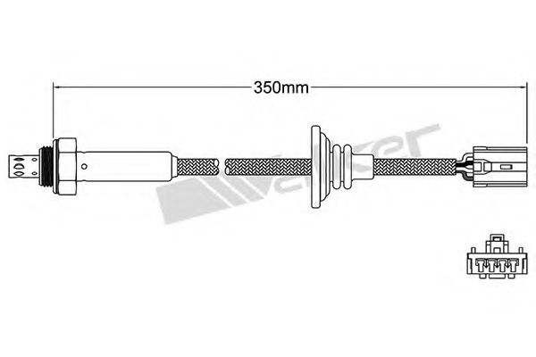 250-24778 Sonda Lambda WALKER PRODUCTS 