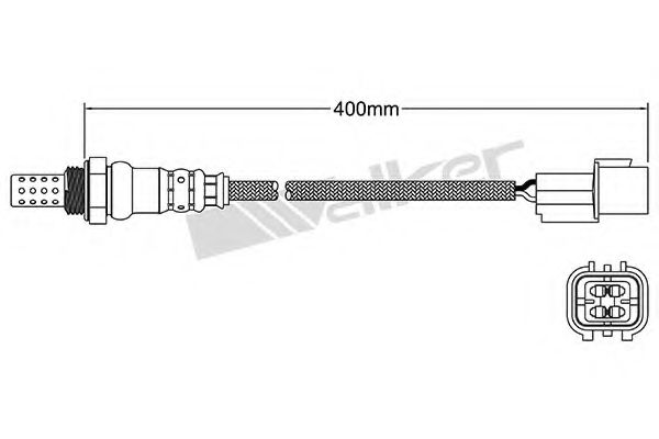 250-24849 Sonda Lambda WALKER PRODUCTS 