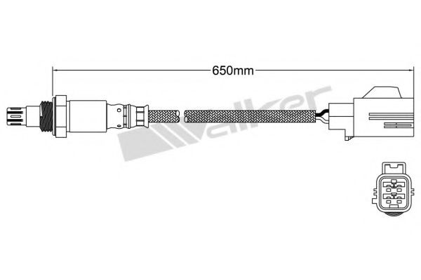 250-54042 Sonda Lambda WALKER PRODUCTS 