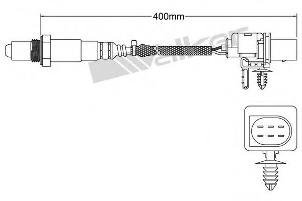 800-95003 Sonda Lambda WALKER PRODUCTS 