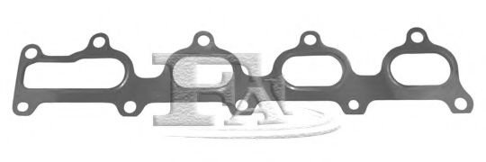 412-019 Garnitura, galerie evacuare FA1 