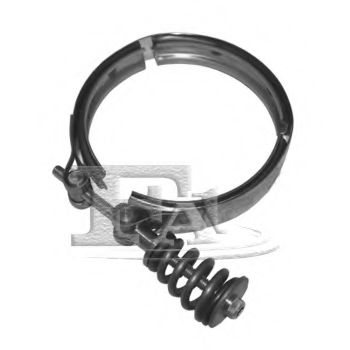 Conector teava, sistem de esapament