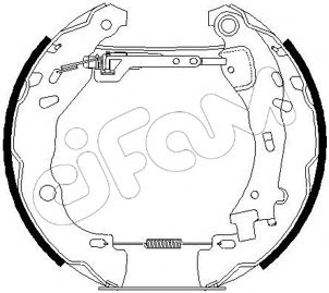Set saboti frana