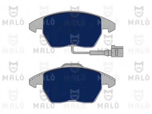 1050889 set placute frana,frana disc MALÒ 