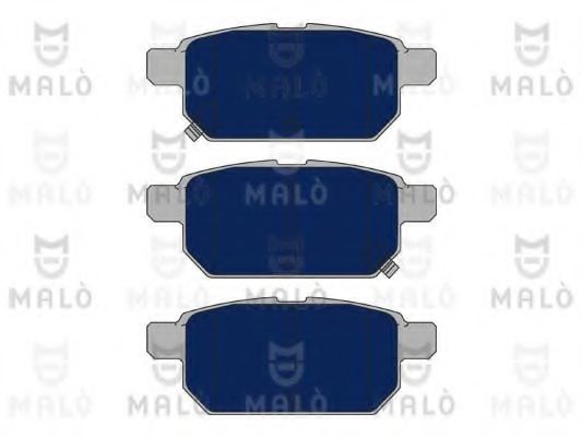 1051059 set placute frana,frana disc MALÒ 