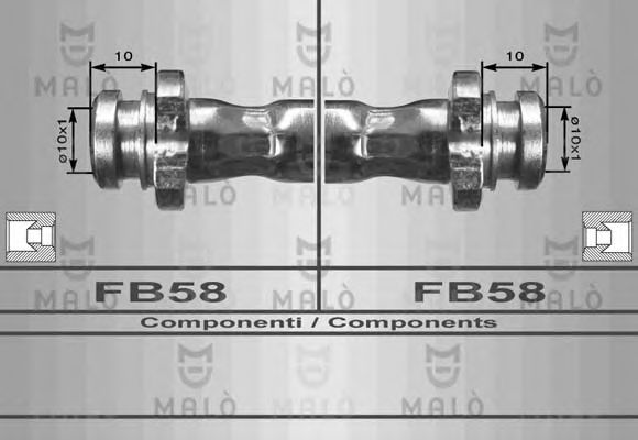 80012 Furtun frana MALÒ 