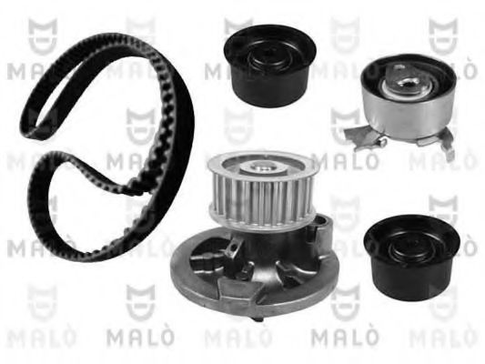 W169240S Set pompa apa + curea dintata MALÒ 