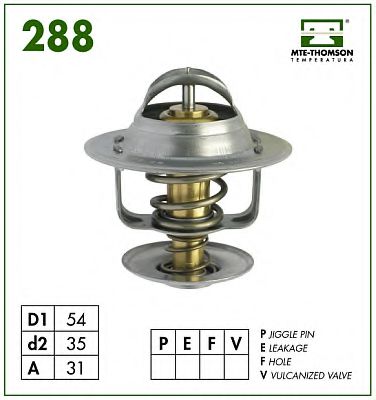288.87 termostat,lichid racire MTE-THOMSON 