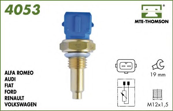 4053 senzor,temperatura lichid de racire MTE-THOMSON 