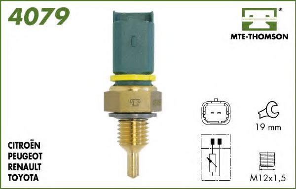 4079 senzor,temperatura lichid de racire MTE-THOMSON 