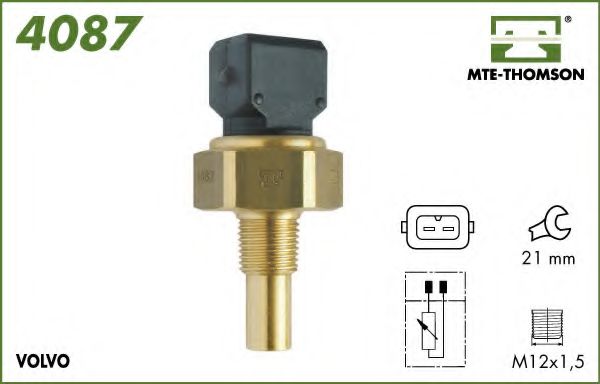 4087 senzor,temperatura lichid de racire MTE-THOMSON 