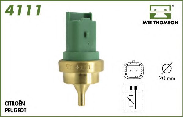 4111 senzor,temperatura lichid de racire MTE-THOMSON 