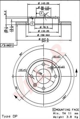 Disc frana