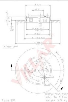 Disc frana