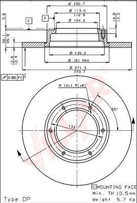 Disc frana