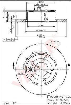 Disc frana