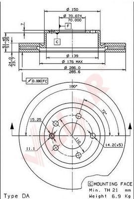 Disc frana