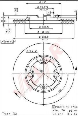Disc frana