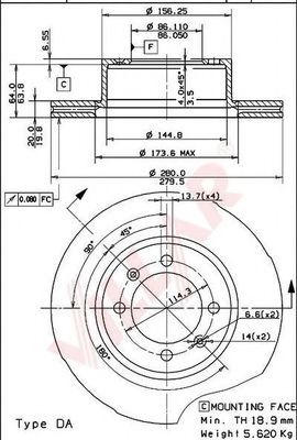 Disc frana