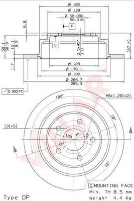 Disc frana