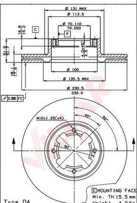 Disc frana