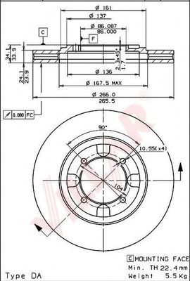 Disc frana