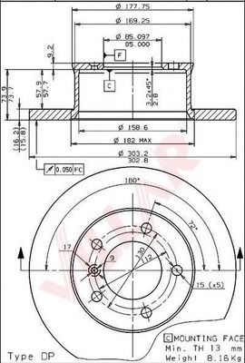 Disc frana