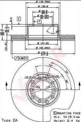 Disc frana