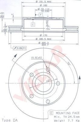 Disc frana