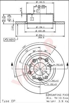 Disc frana