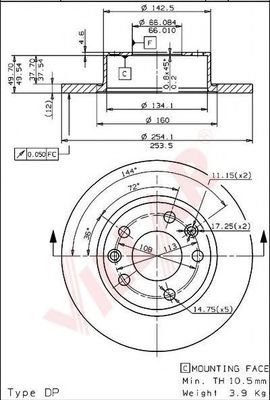 Disc frana