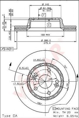 Disc frana