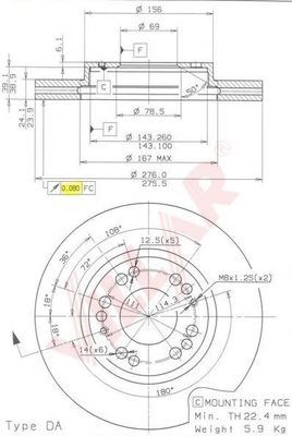 Disc frana