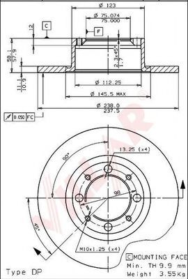 Disc frana