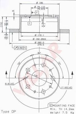 Disc frana