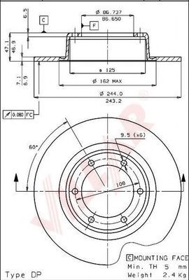 Disc frana