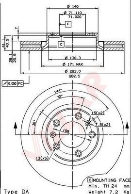 Disc frana