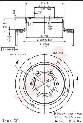 Disc frana
