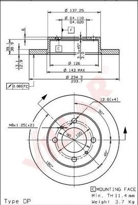Disc frana