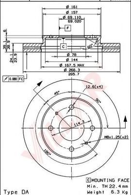 Disc frana
