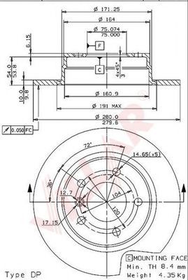 Disc frana