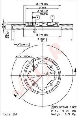 Disc frana
