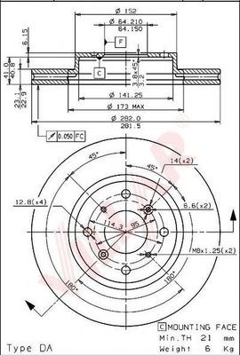 Disc frana