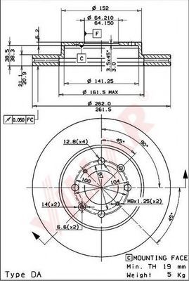 Disc frana