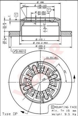 Disc frana