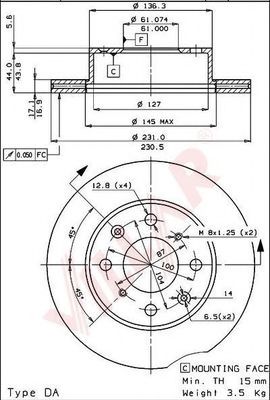 Disc frana