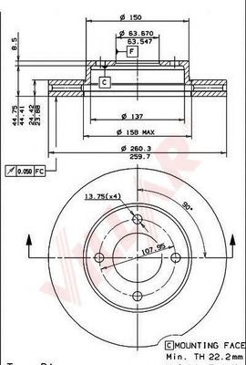 Disc frana