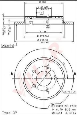 Disc frana