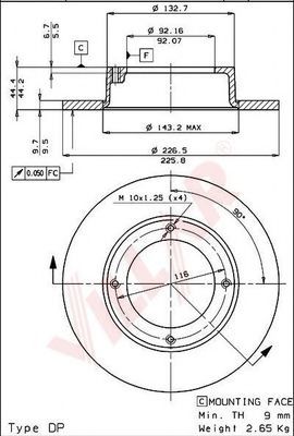 Disc frana