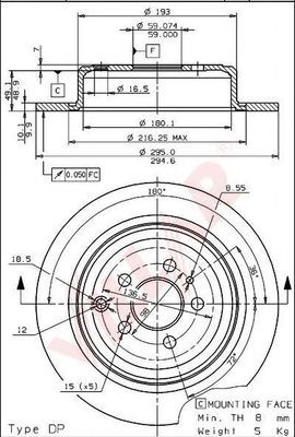 Disc frana